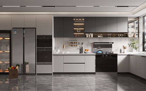 Modern Kitchen 3d model