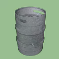 Modern Metal Stackable Tableware Set With Cylindrical Design For Kitchen