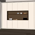 Antique Sideboard 3d model