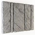 Modern Slab Wall 3d model