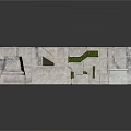 Modern Abstract White Geometric Building Structure With Modular Blocks And Openings