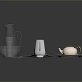 Everyday Household Essentials Including Plates Bowls Cups Pitchers Trays And Cutlery Set