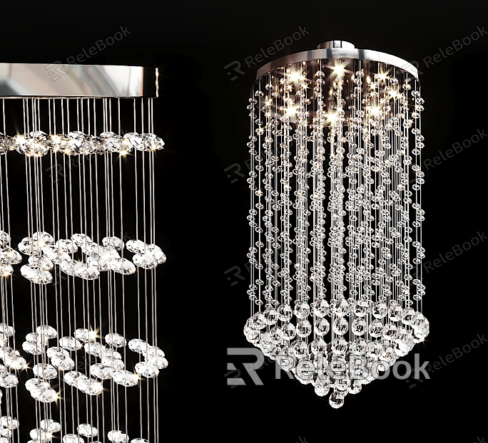 Modern Crystal Ceiling Lamp model