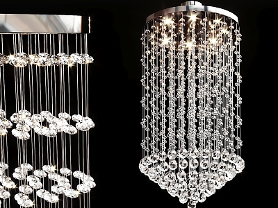 Modern Crystal Ceiling Lamp model