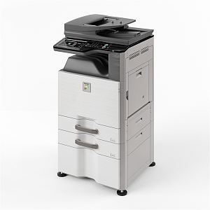 Modern Printers 3d model