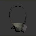 Military Weapon Gas Mask with Green Face Mask Leather Strap and Metal Filter
