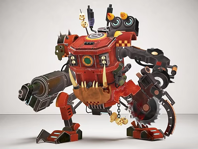 Modern Robots 3d model