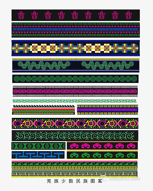 Creative and Colorful Wall Decor with Various Intricate Patterns and Designs 3d model