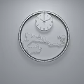 Modern Clock 3d model