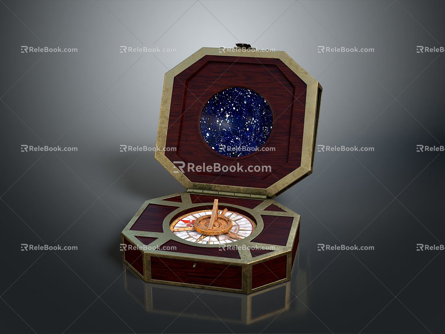 Compass Instrument Instrument Items 3d model