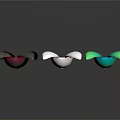 Colorful Vibrant Rabbit Ear Masks In Various Colors For Party Decorations
