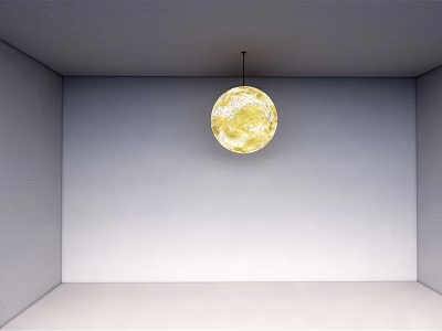 Modern chandelier moon chandelier 3d model Modern chandelier moon chandelier 3d model