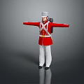 Warrior Samurai Soldier Guard Assassin Killer Ancient Soldier Ancient Assassin Killer 3d model