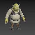 Cartoon Characters Animation Characters Movie Characters Shrek Cartoon Characters 3d model