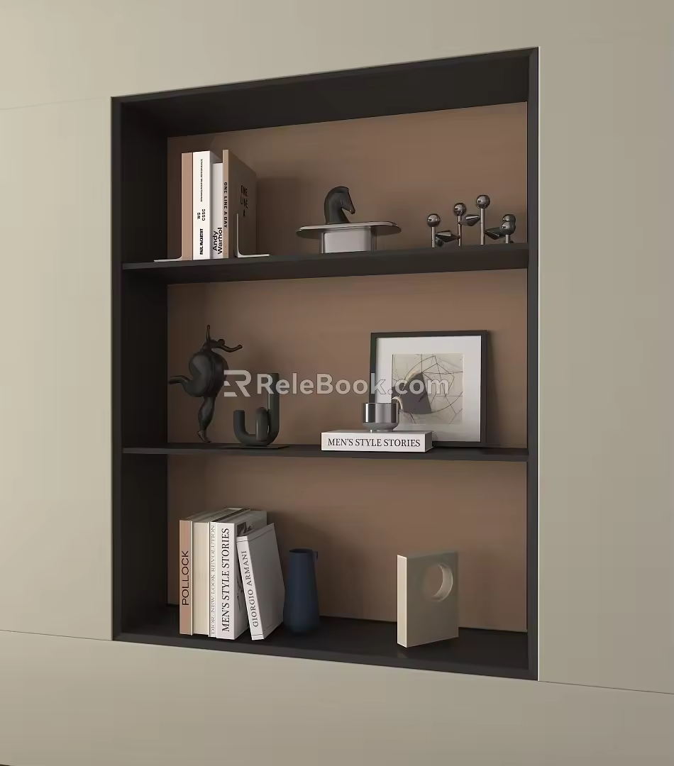 Modern Middle Ancient Ornaments Combination Modern Decorative Ornaments 3d model