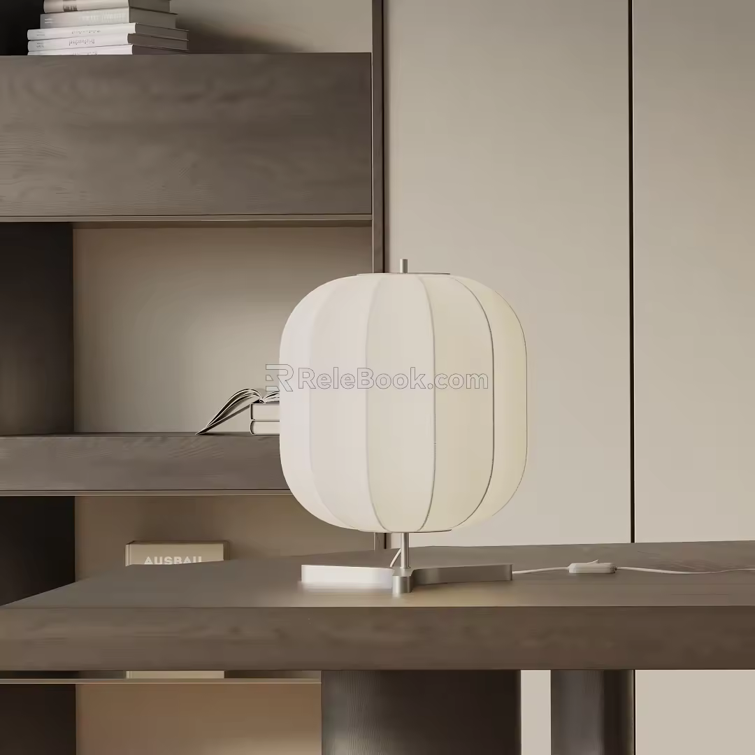Modern table lamp 3d model