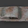 Scrap car car 3d model