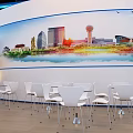 Liaoning Dalian City Promotion Stage With Talent Rich Strong Vibrant Beautiful Green Innovation Themes