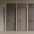Stylish Hinged Doors With Multiple Designs And Colors For Modern Home Interior