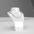 Necklace Clothing Accessories Chain Pendant Decorations Jewelry 3d model