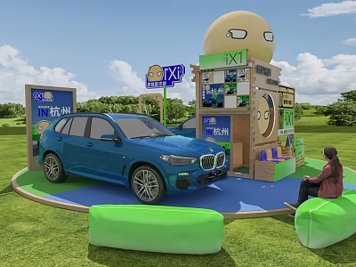 Modern Beauty Chen 3d model