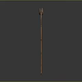 Vintage Copper Cane With Hand Shaped Top Decoration And Classic Ornamental Design