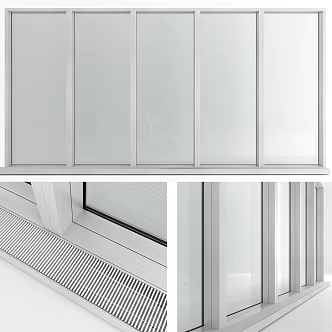 casement window 3d model