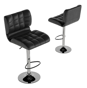 Modern Bar Chair 3d model