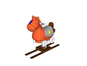 Modern Trojan toy 3d model