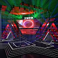 Commercial Stage Equipment For Creative World With LED Display And Lighting Effects