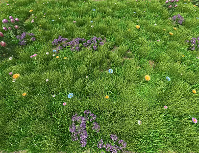 grass and grass 3d model