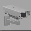 Projection Monitoring Camera Wall Mounted Security Surveillance High Definition Lens Durable Housing