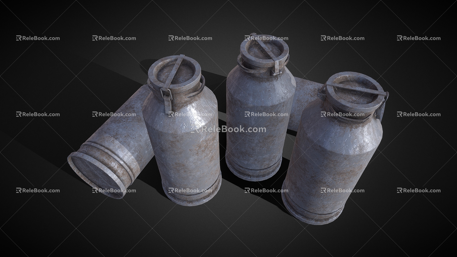 Milk tank or milk mixer liquefaction equipment tin tank 3d model