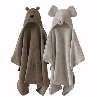 modern clothes animal clothes 3d model