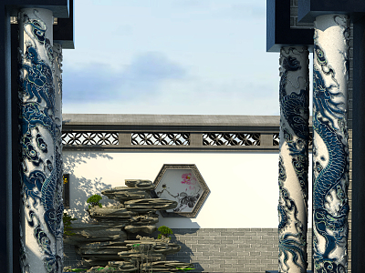 Chinese pillar model