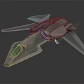 Futuristic Aerospace Vehicle Design With Sleek Gray Metallic Structure For Space Exploration