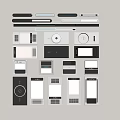 Modern Bathroom Accessories With Various Functional Designs And Stylish Options For Home Use