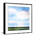 Modern Landscape Painting Simple Blue Living Room Landscape Painting Decorative Painting 3d model