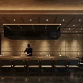 Elegant Luxury Japanese Restaurant With Open Chef Counter And Cozy Warm Ambient Dining Interior Design