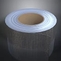 Fiberglass Mesh Adhesive Tape Roll With White Surface And Brown Core
