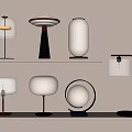 Modern table lamp 3d model