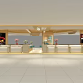 Elegant Jewelry Store Interior Design With Luxury Display Cases Illuminated Counter And Decorative Elements