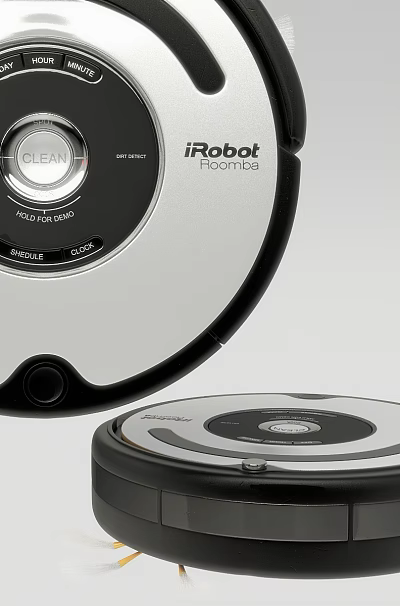 iRobot Roomba Robot Vacuum Cleaner With Modern Design And Smart Cleaning Features 3d model
