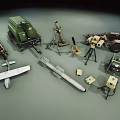 MACHINES AND DEVICE 3d model