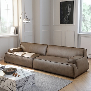 Baxter Italian Damascus Sofa 3d model