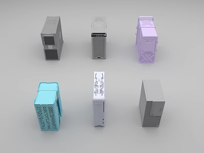 Modern Chassis Computer Chassis 3d model