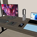 Computer Desktop Computer Laptop 3d model