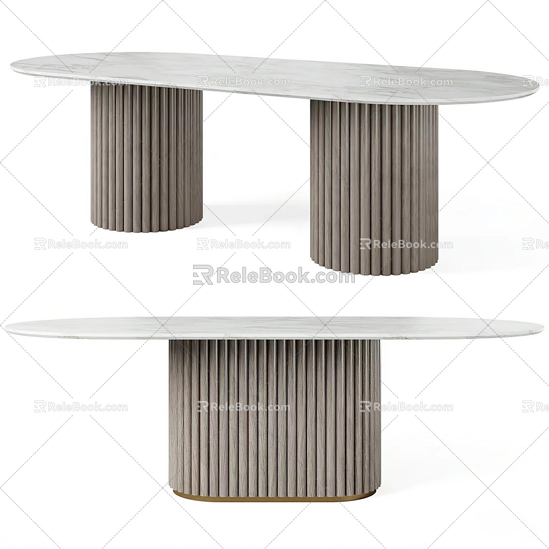 Exquisite table 3d model