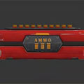 modern bullet pistol bullet 3d model