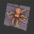 Cuttlefish Squid Cuttlefish Squid Squid Octopus Beads Squid Octopus Octopus Heart-fin Whip Squid 3d model